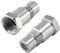RUIZHI Sensore Ossigeno Extender, 2 Pezzi O2 Sensore di Ossigeno Adattatore Sonda Lambda 45mm per Auto Filettatura Adattatore per Auto sensore di Ossigeno M18x1,5mm
