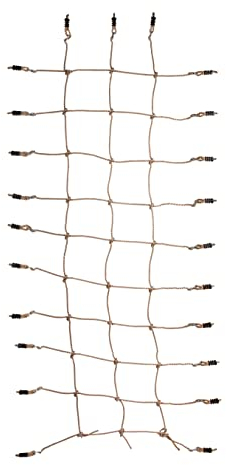 GK Kletternetz mit Maschenweite ca. 25x25 cm, Seile aus Polypropylen, Breite x Höhe: (100 x 250 cm)
