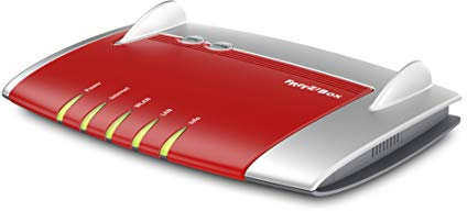 AVM FRITZ!Box 4040 UK (Wireless router for cable, fiber and DSL modems, Wi-Fi up to 866 Mbit/s (5 Ghz) and up to 400 Mbit/s (2.4 GHz), media server, 4 x gigabit LAN)