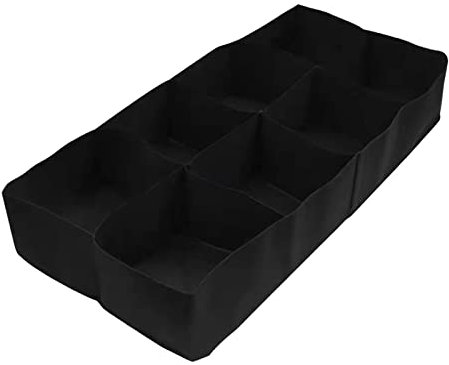 JISADER Filzgemüse Pflanzentaschen, Filz Pflanztasche Rechteckig, Pflanzbeutel Pflanzsack Atmungsaktiv, Plant Grow Bags Gemüsepflanztopf für Blumen Gemüse Kartoffeln Tomaten, 180x90x30cm 8 Taschen
