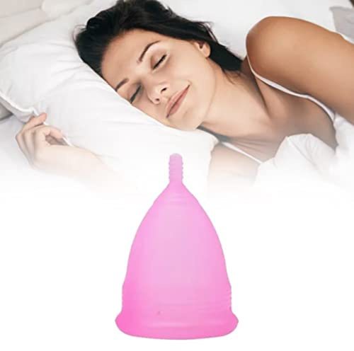Menstruationstasse, Einfache Reinigung, Bequem, Gute Sammlung, Weiche Menstruationstasse, Reizfrei für den Sommer (S 6,2 x 4,3 cm / 2,44 x 1,69 Zoll)