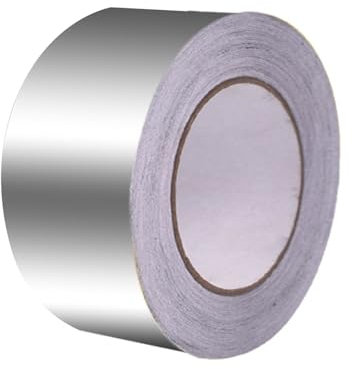 Cinta de reparación 1 rollo resistente al calor, cinta adhesiva de aluminio más gruesa, práctica cinta adhesiva impermeable para el hogar, cinta adhesiva de sellado