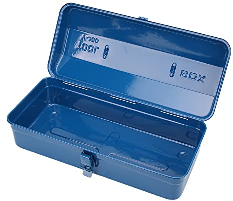 Car Toolbox Organizer for Auto Repair - Large Capacity Steel Storage Case with Heat Treated Surface