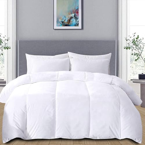 BedLooms Summer Duvet Double Microfiber Soft Breathable Double Duvet 4.5 Tog Machine Washable UK Made Quilt