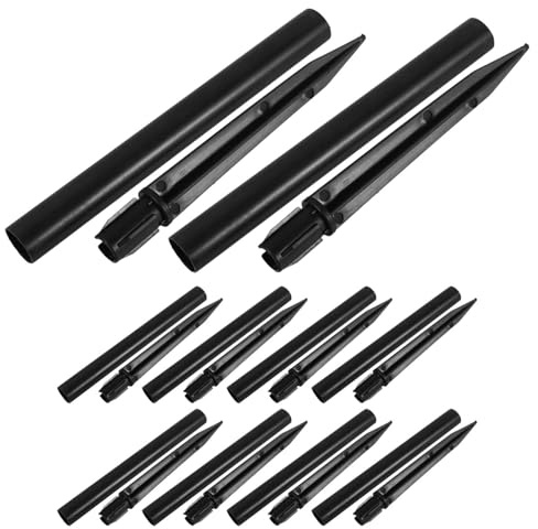 Milisten Set 10 Picchetti Per Da Giardino Accessori Leggeri E Resistenti Per Illuminazione Paesaggistica Esterno Supporti Per Lampade a Energia Solare