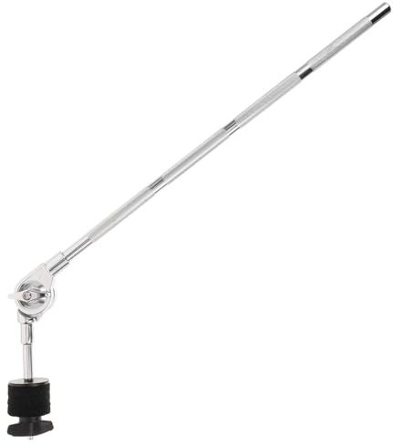 SHOWERORO Abrazadera Para Batería De Metal Galvanoplastia Resistente Oxidación, Brazo De Platillo Ajustable Para Fijación Segura, Soporte Extensible Para Kit De Batería Escenarios De Percusión