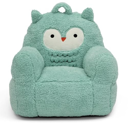 Delta Children Owl Cozee Buddy Chair, Teal