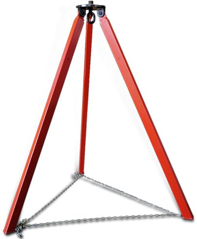 Hoist bracket load-bearing tripod portable lift 1t-3t crane Support frame | Simple manual/electric