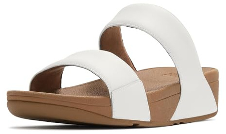 Fitflop LULU Sandali da donna in pelle, colore bianco urbano, 38, Bianco urbano, 38 EU