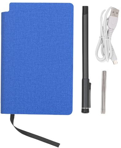 XUMIUZIY Digitales Notizbuch mit Smart Pen, Elektronisches Schreibblock mit OCR Texterkennung, KI Zeichnung, BT 5.0 Synchronisation an Telefon, Tablet, Offline Speicher, Ideal für die
