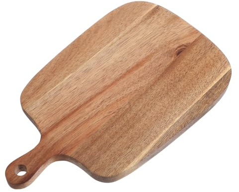 Sosoport Tabla de Cortar de Madera de Acacia para Cocina y Frutas