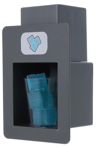 Máquina de Hielo de Juguete Interactiva de Plástico para Niños | Cubitos y Vaso, Simulación Realista de Hielo, Adecuado para Juego Social y Decoracion Colegio