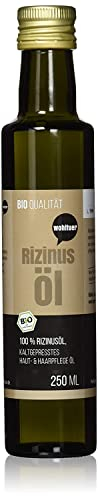 Wohltuer Bio Rizinusöl 250ml | Beste Naturkosmetik für Haut und Haar | Intensive Pflege | Intensive Haut- & Haarpflege | Haaröl