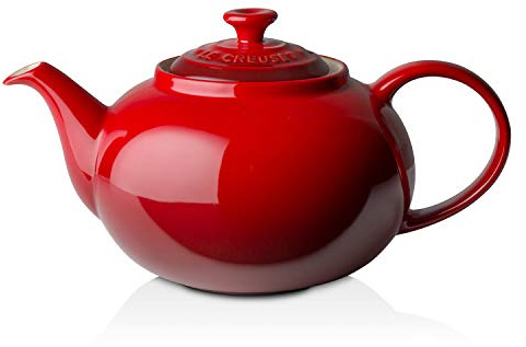 LE CREUSET Hohe Kanne, Rund, 1,3 Liter, Steinzeug, Kirschrot