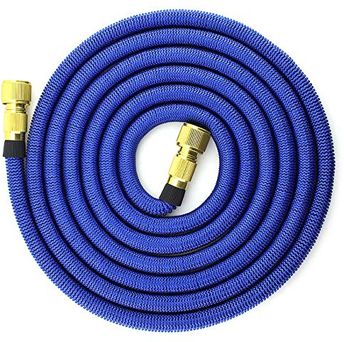 Domybest Tuyau d'arrosage Extensible Tuyau d'eau de Jardin Extensible Tuyau Flexible Arrosage pour l'irrigation de Jardin et Lavage de Voiture