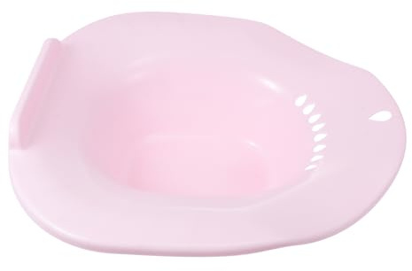 EXCEART Damenwaschbecken Aus Pp-material Robustes Damenbidet Mit Hakenkonstruktion Ergonomisch Geformt Für Bequemes Sitzen Für Schwangere Senioren Und Postpartale Hygiene