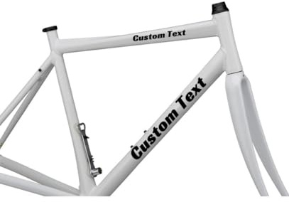 Personalised Bike Frame Text Lettering Decal Sticker Custom Your Name Sticker Mountain Bike