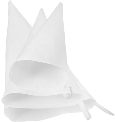 ELAYARD 3pcs Thickened Cotton Piping Bags for Cake Baking Pastry Decorating Tool Reusable Frosting Bags for Cupcake Cookie Making