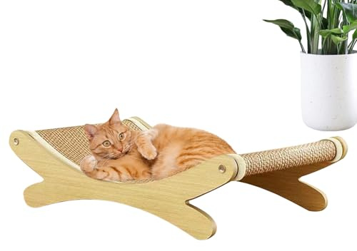 Kratzbrett Für Katzen, Kratzbett Indoor Kratzmatte, Katzenbett Kratzbrett Haustierzubehör Zum Schutz Von Boden Teppich Tür Möbeln
