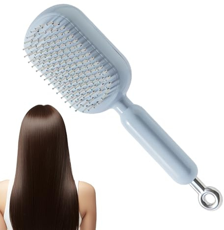 demaxiyad Massagekamm für Kopfleder, einziehbares System mit Luftkissen