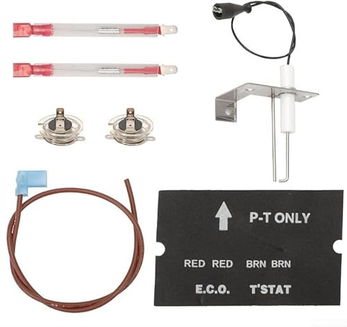 Ensemble de disjoncteur thermique, kit de coupure de chauffe-eau RV avec interrupteur de contrôle de température compatible avec Atwood 91447 93866 93868