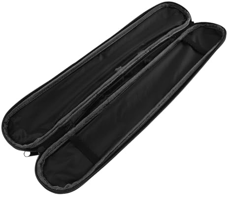 HEMOTON Flötentasche aus Pu-leder zum Schutz von Blockflöten und Querflöten mit Separaten Trennwänden Leicht und Tragbar für Reisen und Auftritte