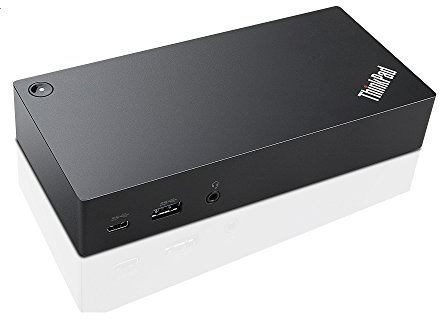 Lenovo 40A90090US replicatore di porte e docking station per notebook USB 3.0 (3.1 Gen 1) Type-C Nero