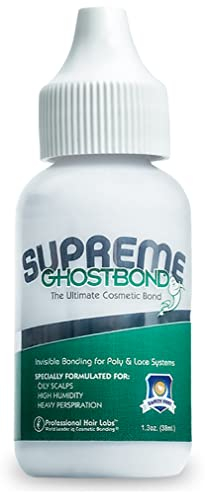 Professional Hair Labs Ghost Bond Supreme Poly and Lace Adhesive No Shine, 1.3 oz