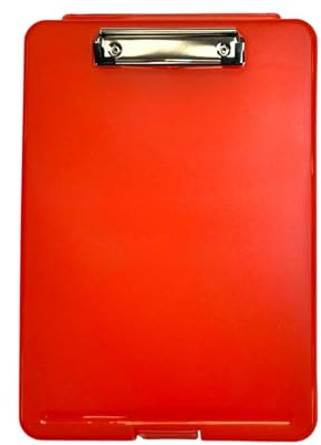 Janrax A4, rot Klemmbrett Box Datei – Storage Abheften Fall