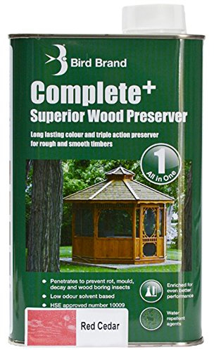 Bird Brand Complete+ Superior Wood Preserver Red Cedar - 5 Litre