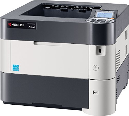 Kyocera Ecosys P3055dn SW-Laserdrucker (drucken bis zu 55 Seiten/Minute, 1.200 dpi)