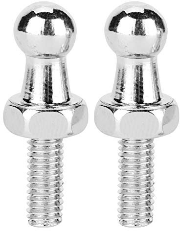 2 Piezas Tornillo M6 Soporte Perno Prisionero de Cabeza de Remolque de Bola para Usar con Amortiguadores de Gas Y Elevadores de Capó de Resorte de Aleación de Aluminio CNC