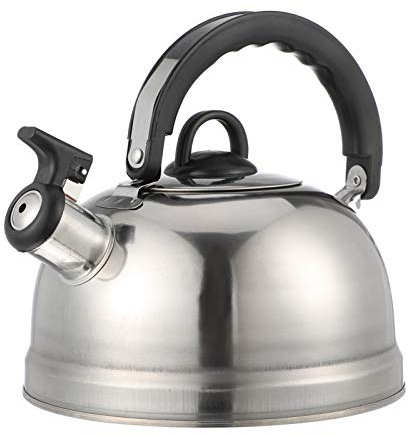 YARNOW Wasserkessel Flötenkessel 1 Liter Tee Wasserkocher Herd 1. 2 Quart Pfeifen Tee Wasserkocher Heizung Beh?lter mit Griff für Home Gaskochfeld Bunt Wasserkessel Bunt