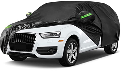 Autoabdeckung Wasserdicht Kompatibel mit 2004-2024 Audi A3 Sportback RS3 8P 8V 8Y, Atmungsaktiv Vollgarage Autoplane für Regen Sonne Staub Schutz Auto Abdeckplane Abdeckung