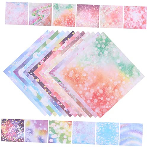 NUOBESTY 50blätter Origami-papier Doppelseitig Bedrucktem Pastell-kartonpapier Für Diy-bastelprojekte Im Schulbüro