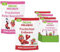FRECHE FREUNDE Bio Fruchtchips Erdbeere & Beerenmix, gefriergetrocknete Obst Chips, Trockenfrüchte in Scheiben ohne Zuckerzusatz, vegan, laktosefrei, glutenfrei, 24er Pack (12x 12g & 12x 10g)