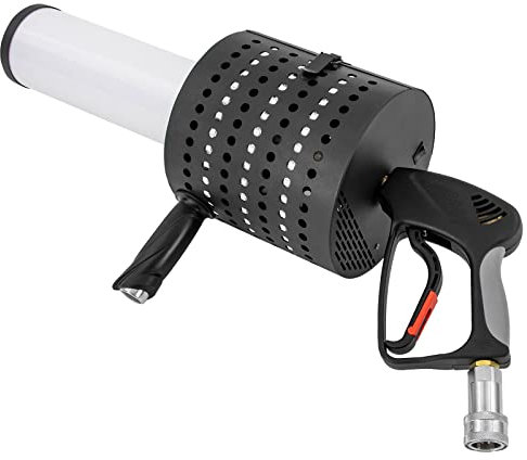 YNAADYH CO2 jet confetti machine, 7 couleurs LED CO2 dj confetti Gun CO2 jet kit de pistolet CO2 pour effet de scène, concert, fête, boîte de nuit, mariage, théâtre