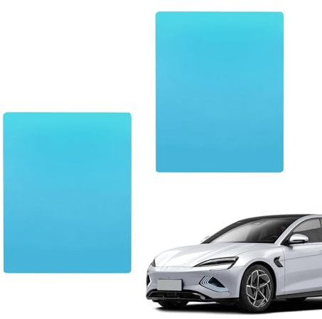 Wpsagek Antibeschlag-Spiegelfolie, Blendschutzfolie für Auto-Seitenspiegel, Anti-Beschlag-Blend-Nano-Beschichtungs-Autofolie - Wasserdichte, regensichere Spiegelfolie für Spiegel und Seitenfenster