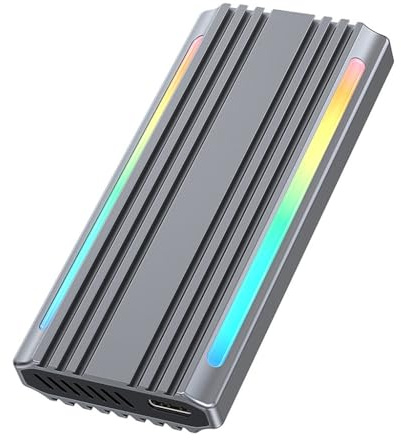 ZHCHAO Unidad de Estado sólido portátil de 1000M PSSD Luz indicadora RGB con Cuerpo de aleación de Aluminio