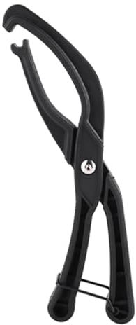 Klanata Cycle Reifenheber-Set, Zange und Abdrücker für die Reparatur und Demontage von Kunststoffreifen in Fahrradausrüstung