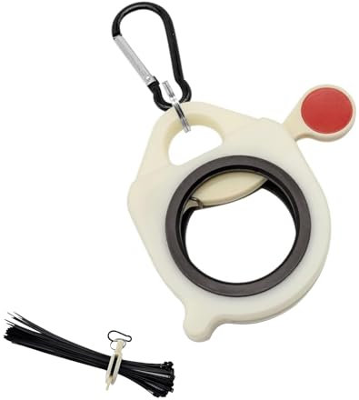 Zip Ties Organizer Holder,White Zip Tie Holder,Multiple Purpose Cable Holder,Tie Wrap Holder,Cable and Wire Management,Light Cable Cable Tie Holder,Fits Most Zip Ties, for Indoor and Outdoor Use