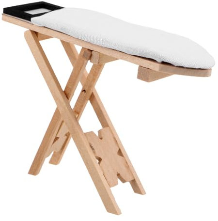 Yardwe Mini Table À Repasser Réaliste Décoration De Bureau pour Pièce Miniature