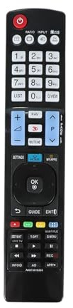 ATOMUSERLY 1 Mando a Distancia Universal for televisores Inteligentes 3D HDTV AKB73615303, AKB72915235, AKB72914276, AKB72914043, AKB72914041 y AKB73295502