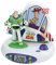 Lexibook Toy Story Disney Buzz & Woody Projector Radio Clock, Night Light, time Projection onto The Ceiling, Sound Effects, Battery-Powered, White/Green, RP505TS, S