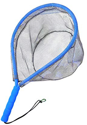 Floating Landing Net: Snag-Free Design for Wade Fly and Kayak Fishing(Blue)