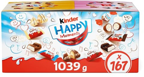 Kinder Happy Moments Chocolate Gift Box, Classic Kinder Chocolates, 1kg