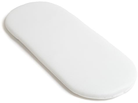 Clair de Lune Noah Pod® Matratze, 3D-Netzgewebe, atmungsaktiv, für alle Jahreszeiten, 74 x 28 cm