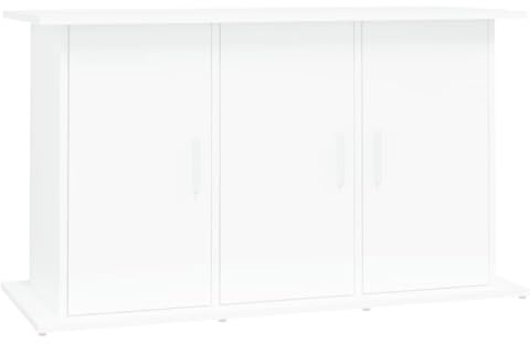 vidaXL Aquariumständer Weiß 101x41x58 cm Holzwerkstoff