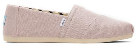TOMS Women's Alpargata Espadrille, Ballet Pink Heritage Canvas, 7.5