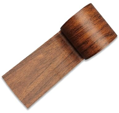 Dark Brown Imitation Woodgrain Duct Tape Wood Grain Furniture Tape-4.57M